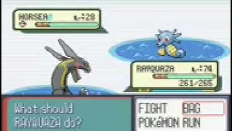 Pokemon Ruby/Sapphire/Emerald - How to catch Horsea