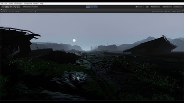 Unity 3D Test Night Lighting