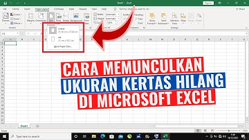 Cara Memunculkan Ukuran Kertas Yang Hilang di Microsoft Excel