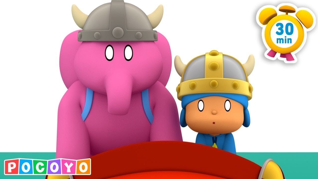 💥 AVENTURA ÉPICA VIKING! Pocoyo explora o mundo | Pocoyó 🇧🇷 Português Brasil | DIVERSÃO