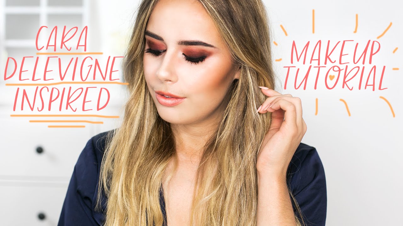 Cara Delevingne Inspired Makeup Tutorial | Hello October