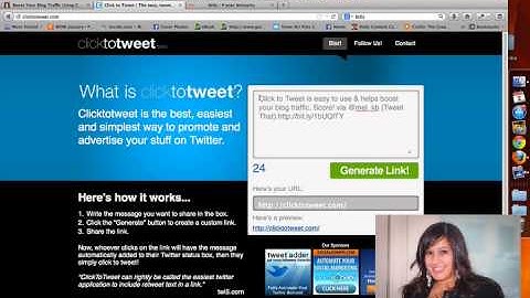 How To Use Click to Tweet - Quick Tutorial