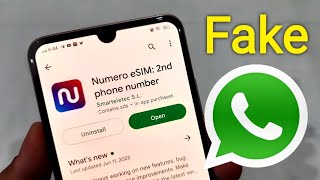 How To Get A USA Phone Number For WhatsApp - How to Use Numero eSim Review & Tutorial screenshot 2