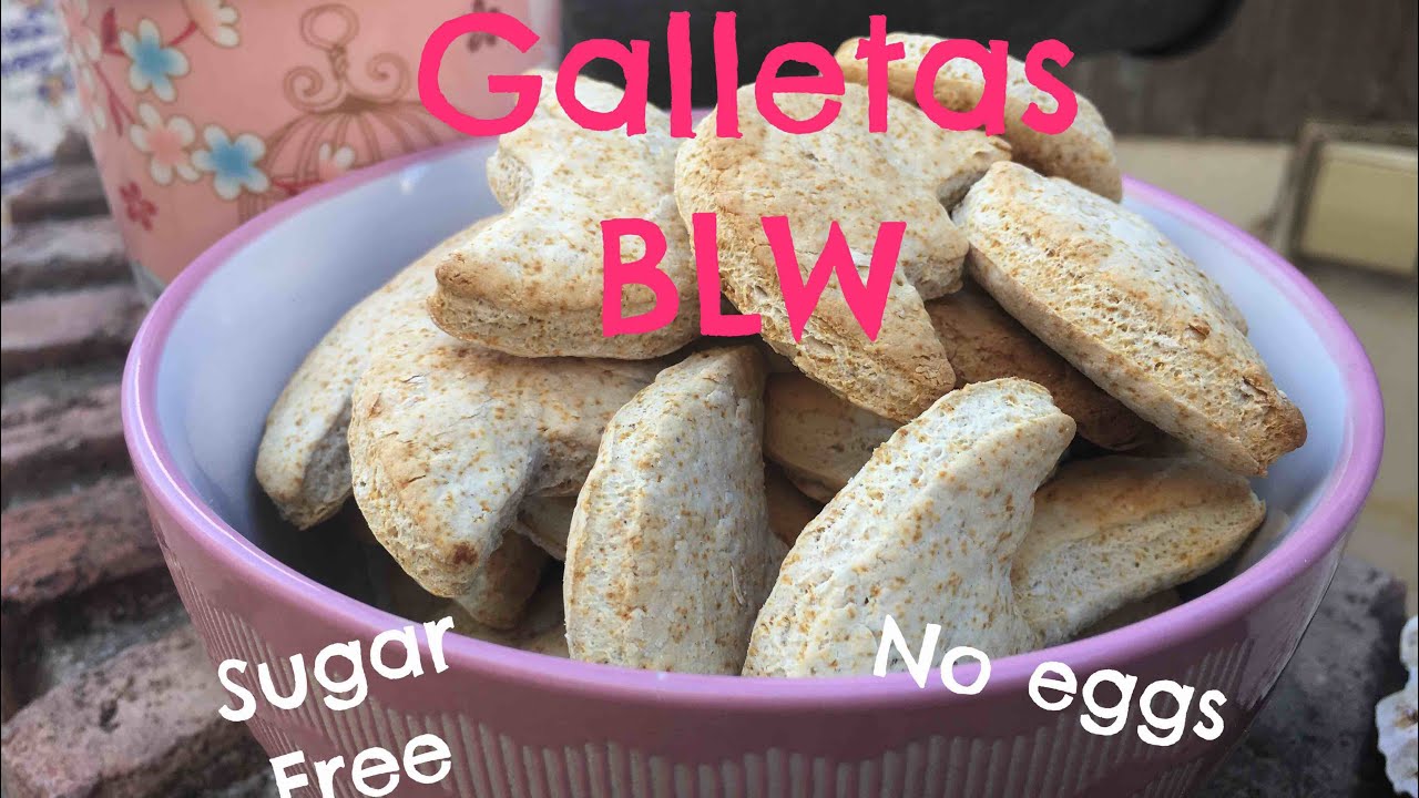 Galletas básicas de fruta - blw - sin azúcar ni huevo 