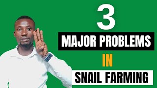 3 Major Problems in Snail Farming | Snail Farming for Beginners #snailfarming #giantafricanlandsnail