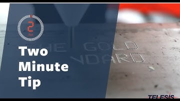 Two Minute Tip // How to Clean the Lens on a Laser Marking System // Telesis Technologies, Inc.