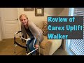 Product review and demo of carex uplift walker