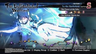 NARUTO SHIPPUDEN™: Ultimate Ninja® STORM 4 Story Mode Menu