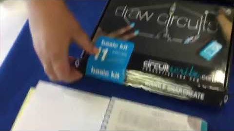 EdTechRVA 2017: Longwood -  Draw Circuits, Lilypad Arduino, & Chibitronics