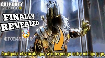 TEMPLAR MÍTICO NIVEL BASE REVELADO 🤯 Subt. ESPAÑOL!! Codmobile Leaks S6 | MYTHICAL TEMPLAR 👑