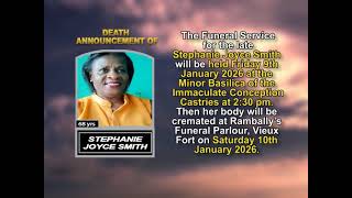 Famous Stephanie Joyce Smith ~ Long Obituary Wealth