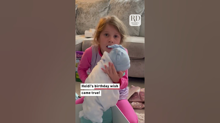 Her reaction says it all!