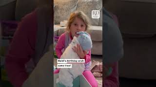 Her reaction says it all!