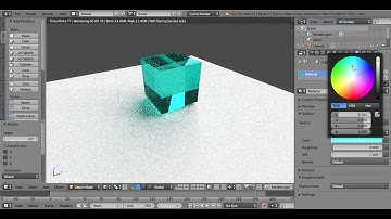 HOW TO MAKE A GLASS CUBE IN BLENDER 2.79b. see the description.