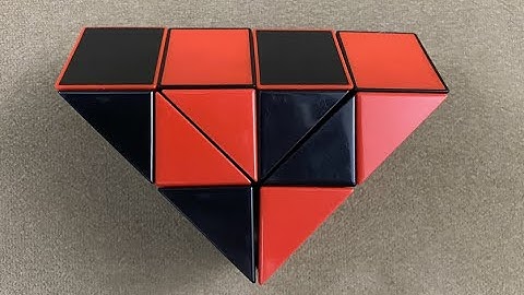 How to make the Wedge with the Rubik