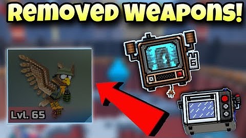 SECRETLY REMOVED WEAPONS In Blocks Crash! | Pixel Gun 3D