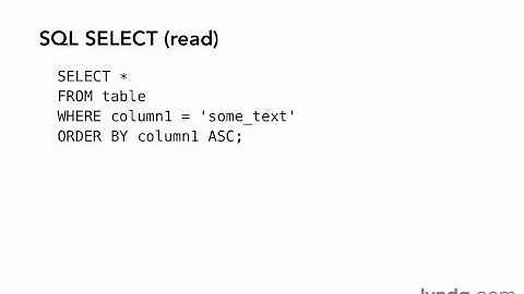 081  CRUD в MySQL (Lynda.com) Изучаем php