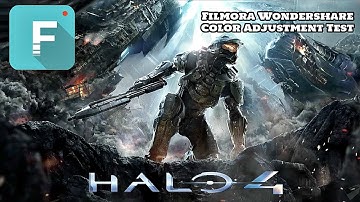 Filmora Wondershare Video Editor Test - Halo 4