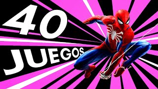 He jugado a todos los juegos de Spiderman