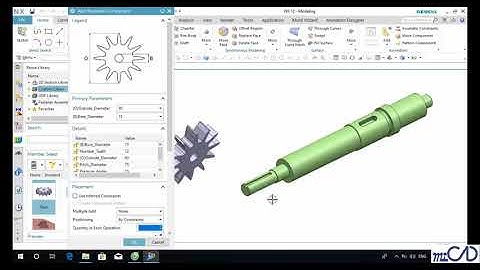 NX12 Tutorial - Thiết Kế Và Lắp Ráp - 9 7 C Knowledge Enabled Part Template
