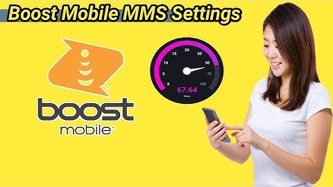Boost Mobile internet MMS Settings manually