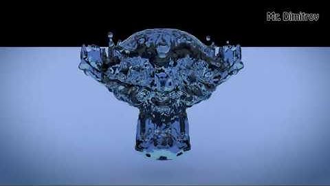 Water Monkey Test / Blender 3D