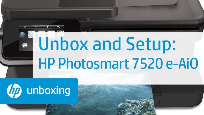 and Setting Up the HP Photosmart e-All-in-One Printer | - YouTube
