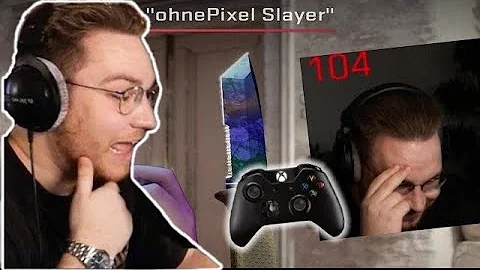 ohnePixel reacts to I PLAYED OHNEPIXEL 1VS1 ON CONTROLLER