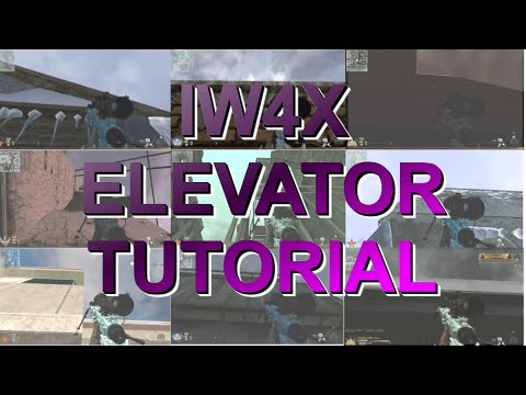 IW4X Elevator Tutorial (Elevator Glitch For Dummies)