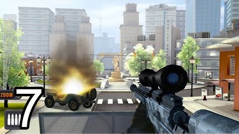 SNIPER 3D gun shooting - Gameplay Walkthrough 4K 60FPS Part 7 [Android iOS]