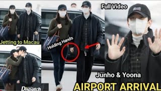 Lee Junho and Imyoona Caught Kissing and Holding Hands at Incheon Airport - Are they Dating .