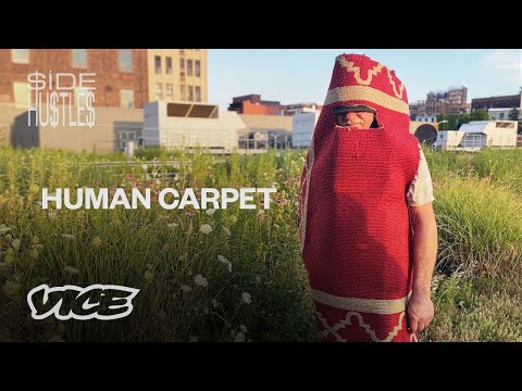 This Human Carpet Gets Excited When You Trample on Him | Side Hustles