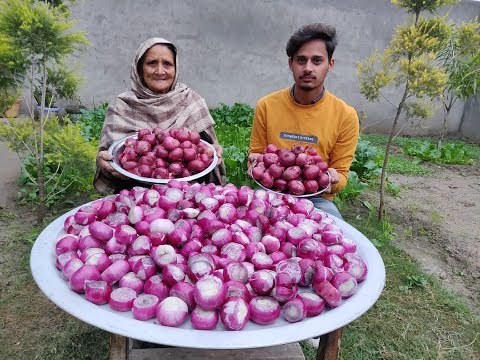 ONION RECIPE BY MY GRANNY | ASMR CRUNCHY | Quick And Easy Crispy Onion Pakoda | How to | Recipe