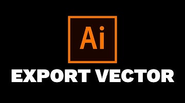 How To Export Illustrator Files Into Vector Format | 8482 Media