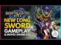 Monster Hunter Rise | New Long Sword Weapon Gameplay & Moves Showcase