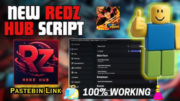 New REDZ HUB Script UPDATE Blox Fruits - Auto Farm, Auto Fishing, Aimbot & More