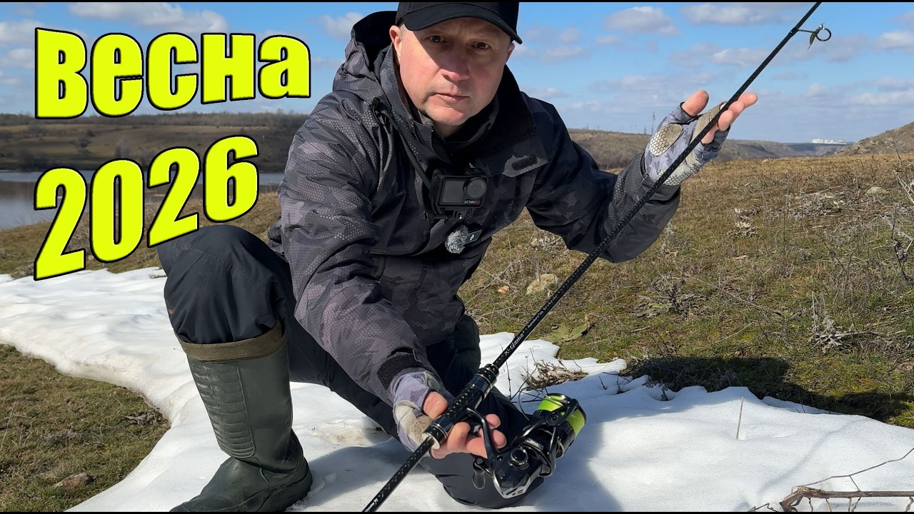 ПЕРША РИБАЛКА ПО ВІДКРИТІЙ ВОДІ! Ловля на СПІНІНГ 2026