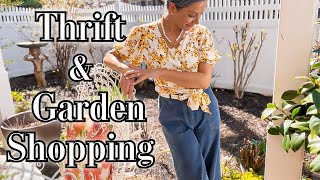 Shopping Spring Fashion Trends and Beach Cottage Garden Center HAUL - Incredible Yard Sale Home Find