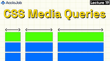CSS Media Queries | CSS tutorial for beginners | Lecture 19