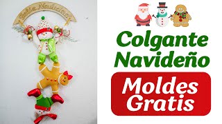 Descuido fatiga Ver a través de 🎅⛄#Tutorial Colgante Móvil #Navideño - ¡Feliz #Navidad! (Nieves y  galletas) - YouTube