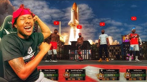 This is what happens when 4 VERIFIED 2K Youtubers play NBA 2K19 at the same time! DEMIGOD BUILD 2K19