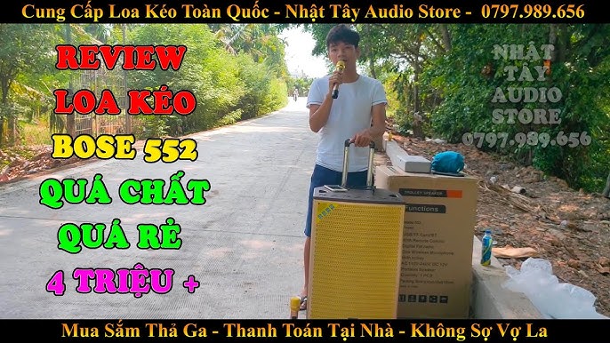 Loa Kẹo Kéo Hay Nhất Trong Tầm Giá 4 triệu ? | Bose 552 lựa chọn ...