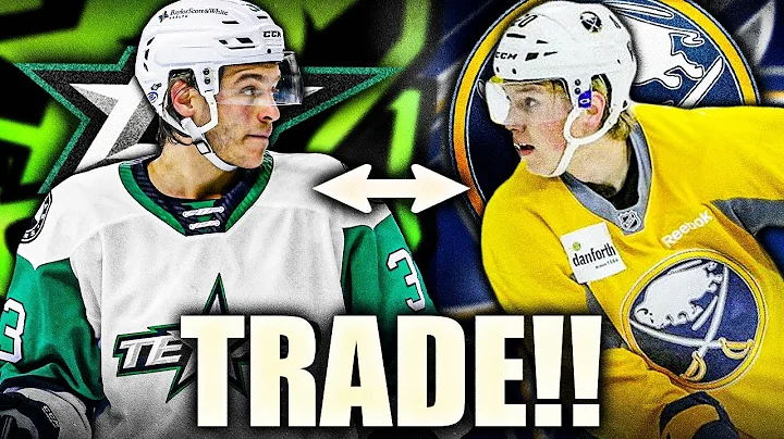 SABRES & STARS MAKE A TRADE: RIGHT-HANDED D-MEN (Joseph Cecconi, Oskari Laaksonen) Buffalo, Dallas