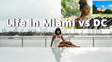 Living in DC vs Living in Miami 2023 | Moving to Miami vs DC
