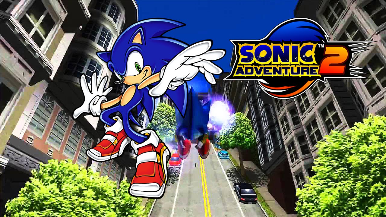 Sonic adventure 2 на пк. Соник адвенчер 2. Сити Эскейп Соник. Sonic Adventure 2 City. Sonic Generations City Escape.