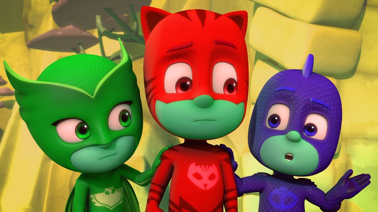 PJ Masks Funny Colors - Season 3 Episode 2 - Kids Videos 