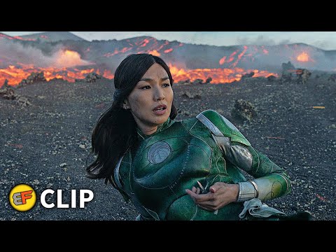 Sprite Stabs Sersi Scene | Eternals (2021) IMAX Movie Clip HD 4K