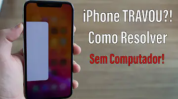 Porque o iPhone trava a tela?
