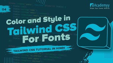 🎨 Tailwind CSS Font Classes Explained | Colors, Size, Weight, Style | Tailwind CSS Tutorial (2025)