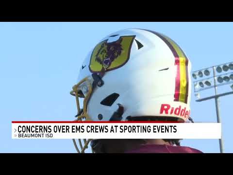 Beaumont ISD Changes Medical Response Plan for High School Football Games